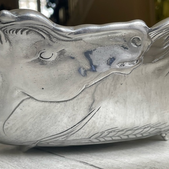 14” Equestrian Salad Serving Bowl - Picture 6 of 6